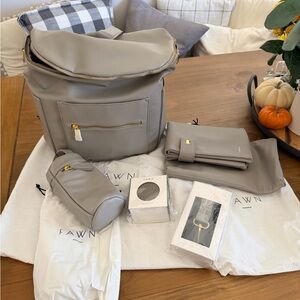 Fawn Design Light Gray Accessory Pouch